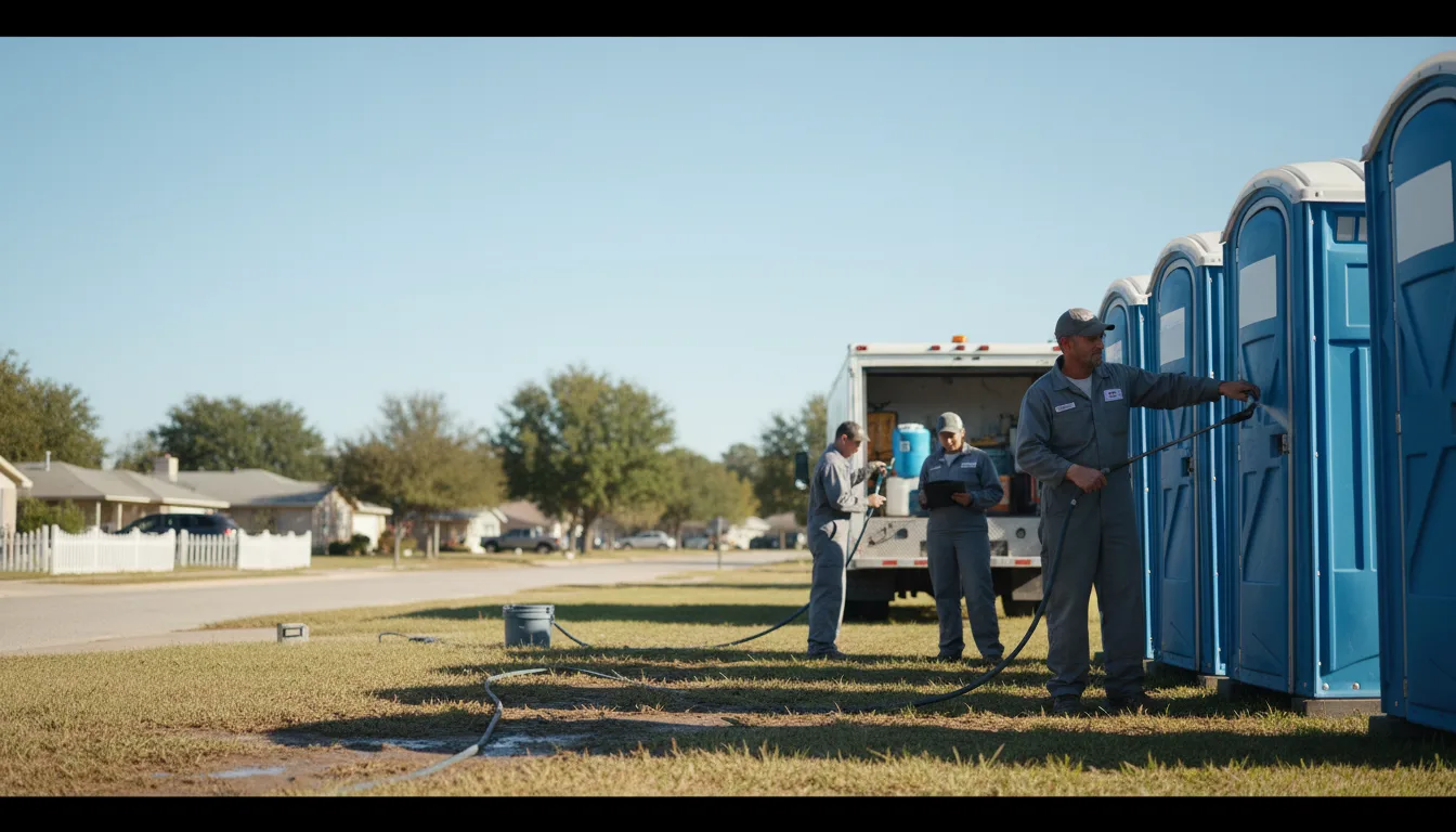 Long-Term Portable Toilet Rental in Sayre, OK near me